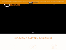 Tablet Screenshot of logbatind.com